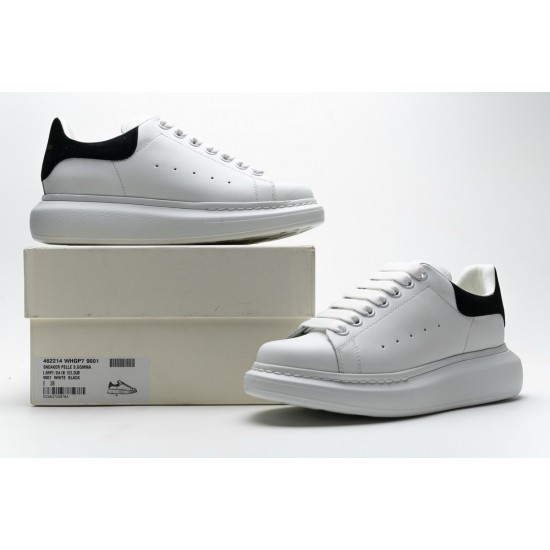 Alexander McQueen Sneaker White Black 462214 WHGP7 9001