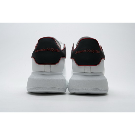 Alexander McQueen Sneaker White Black Red