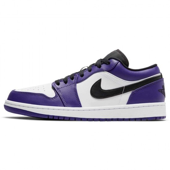 Air Jordan 1 Low 'Court Purple' 553558-500 Air Jordan 1 Low 'Court Purple' 553558-500