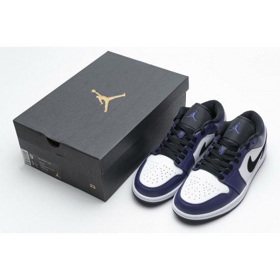 Air Jordan 1 Low 'Court Purple' 553558-500