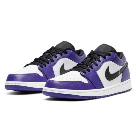 Air Jordan 1 Low 'Court Purple' 553558-500 Air Jordan 1 Low 'Court Purple' 553558-500