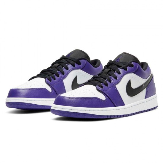 Air Jordan 1 Low 'Court Purple' 553558-500