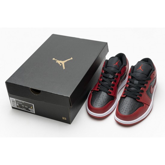 Nike Air Jordan 1 GS Low Reverse Bred 553558-606 Nike Air Jordan 1 GS Low Reverse Bred 553558-606