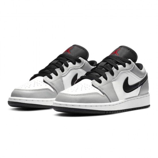 Nike Air Jordan 1 Low GS 'Light Smoke Grey' 553560-030 Nike Air Jordan 1 Low GS 'Light Smoke Grey' 553560-030