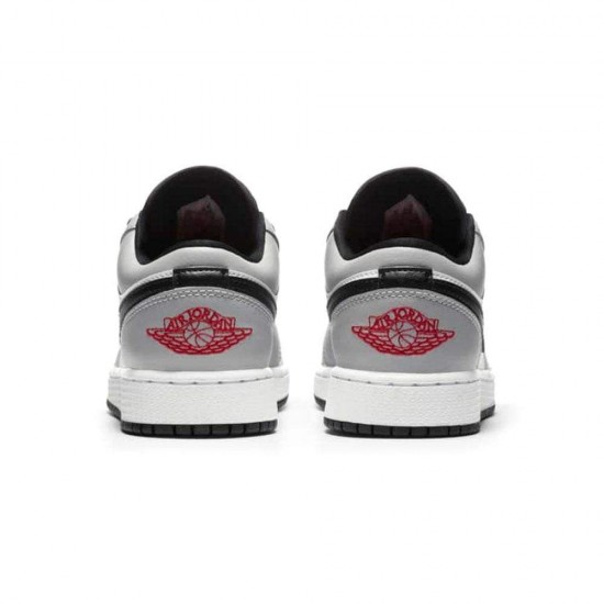 Nike Air Jordan 1 Low GS 'Light Smoke Grey' 553560-030 Nike Air Jordan 1 Low GS 'Light Smoke Grey' 553560-030