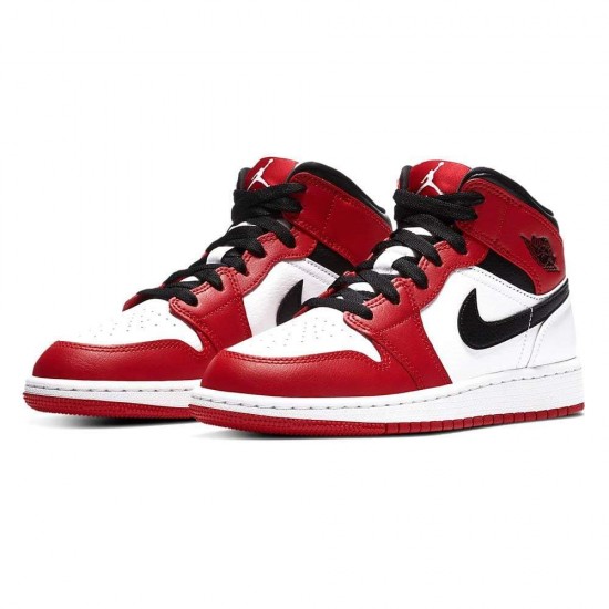 Air Jordan 1 Mid GS 'Chicago' 554275-173 Air Jordan 1 Mid GS 'Chicago' 554275-173