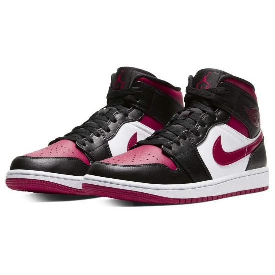 Air Jordan 1 Mid 'Bred Toe' 554724-066 Air Jordan 1 Mid 'Bred Toe' 554724-066