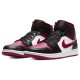 Air Jordan 1 Mid 'Bred Toe' 554724-066 Air Jordan 1 Mid 'Bred Toe' 554724-066