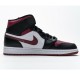 Air Jordan 1 Mid 'Bred Toe' 554724-066 Air Jordan 1 Mid 'Bred Toe' 554724-066
