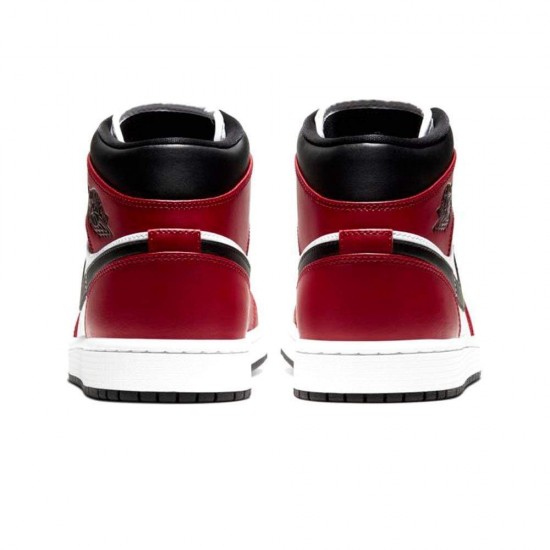 Air Jordan 1 Mid 'Chicago Black Toe' 554724-069