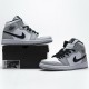 Jordan 1 Mid Light Smoke Grey 554724-092 Jordan 1 Mid Light Smoke Grey 554724-092