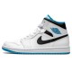 Nike Air Jordan 1 Mid 'Laser Blue' 554724-141 Nike Air Jordan 1 Mid 'Laser Blue' 554724-141