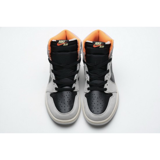 Air Jordan 1 Retro Grey Crimson 555088-018