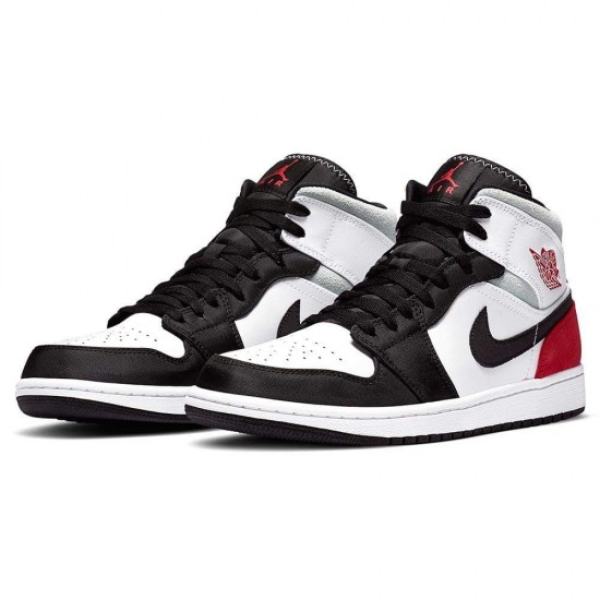 Nike Air Jordan 1 Mid SE 'Union Black Toe' 852542-100 Nike Air Jordan 1 Mid SE 'Union Black Toe' 852542-100