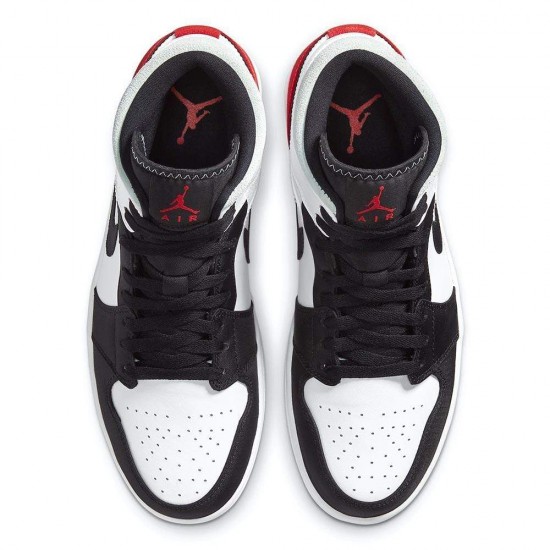 Nike Air Jordan 1 Mid SE 'Union Black Toe' 852542-100 Nike Air Jordan 1 Mid SE 'Union Black Toe' 852542-100
