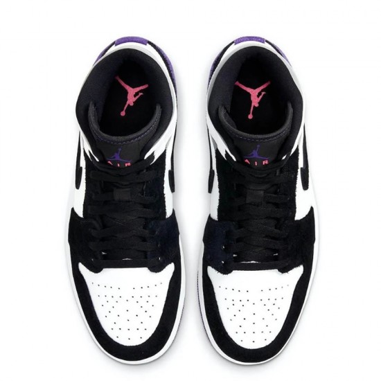 Nike Air Jordan 1 Mid SE 'Varsity Purple' 852542-105 Nike Air Jordan 1 Mid SE 'Varsity Purple' 852542-105