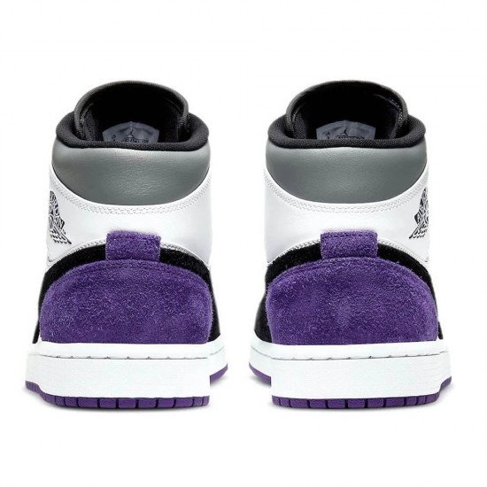 Nike Air Jordan 1 Mid SE 'Varsity Purple' 852542-105 Nike Air Jordan 1 Mid SE 'Varsity Purple' 852542-105