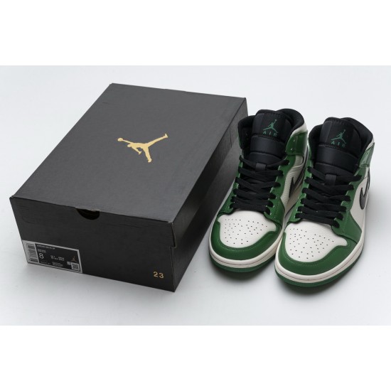 Air Jordan 1 Mid 'Pine Green' 852542-301 Air Jordan 1 Mid 'Pine Green' 852542-301