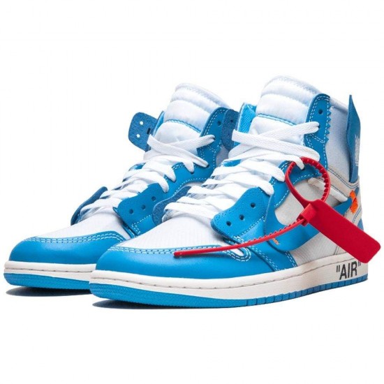 Off-White X Air Jordan 1 NRG UNC The Ten AQ0818-148