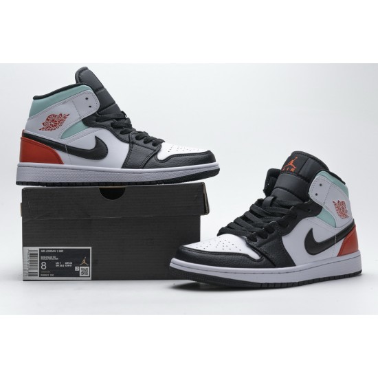 Air Jordan 1 Mid GS 'Red Mint' BQ6931-100 Air Jordan 1 Mid GS 'Red Mint' BQ6931-100