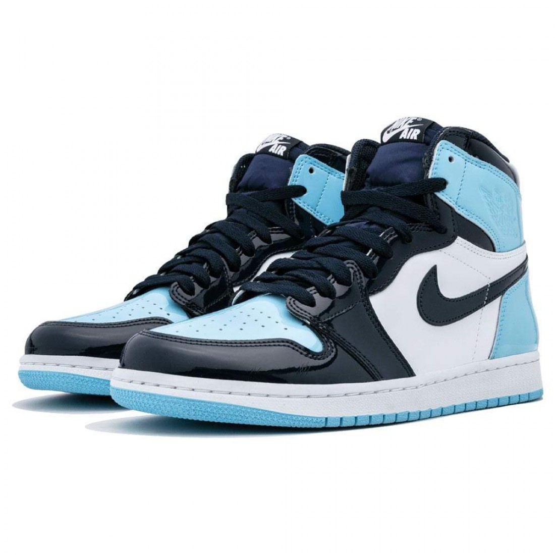 Nike Air Jordan 1 Wmns Retro High OG 'Blue Chill/UNC Patent' CD0461-401