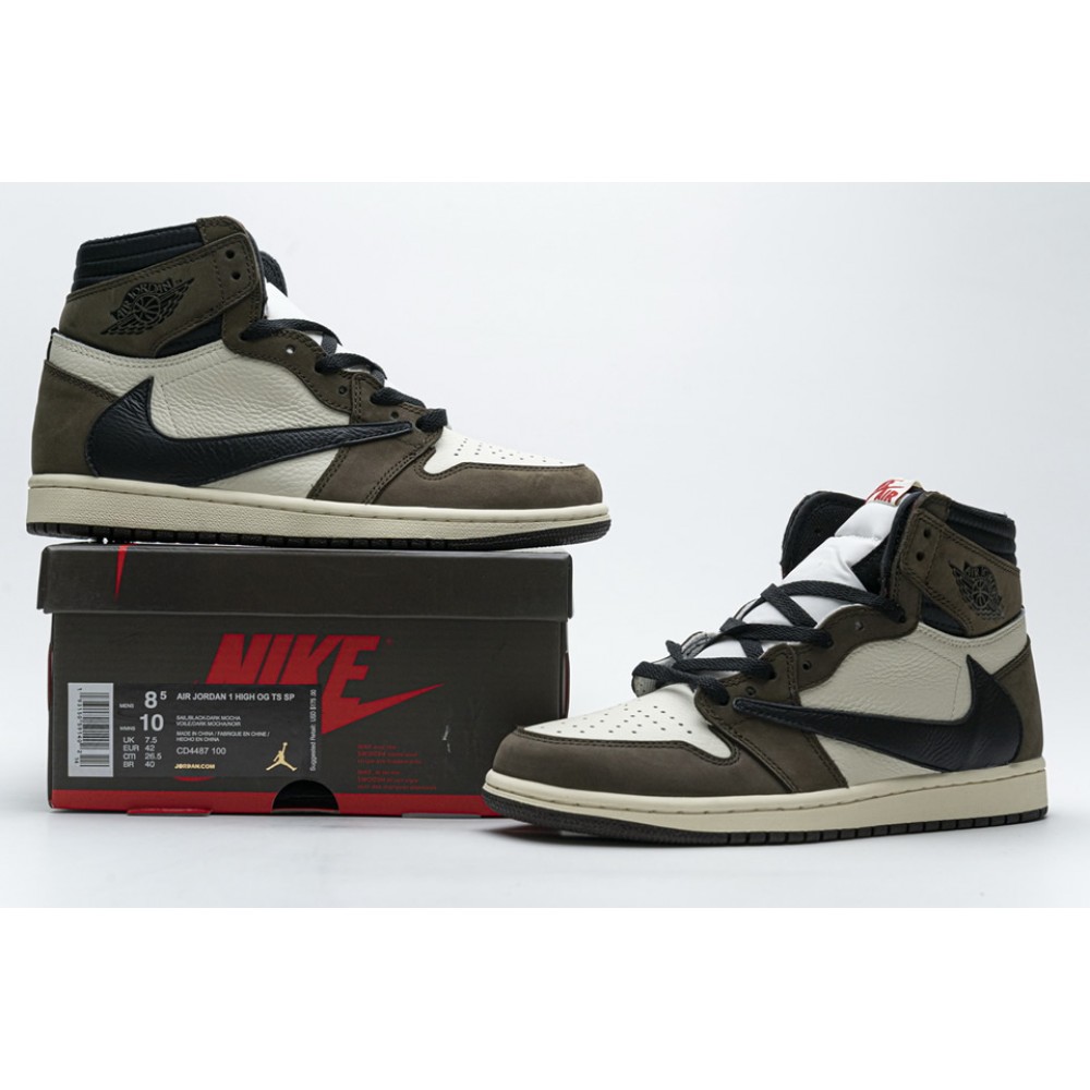 travis scott x jordan 1 backwards swoosh mocha