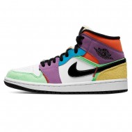 Nike Air Jordan 1 Mid SE Multi-Colour (W) CW1140-100