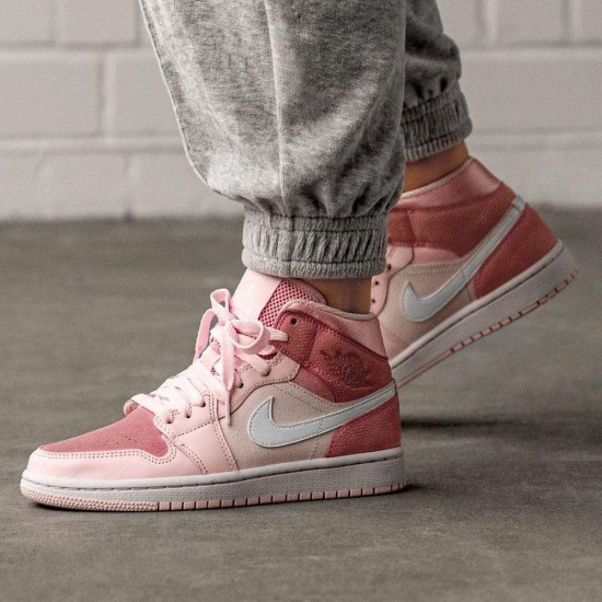 pink jordan 1 womens