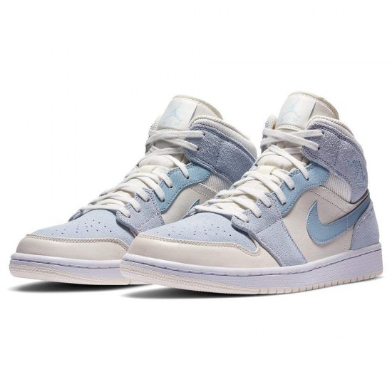 jordan 1 mid se sail light blue