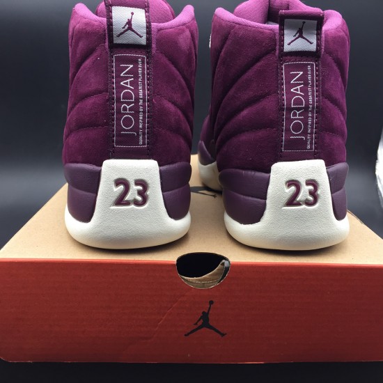 AIR JORDAN 12 "BORDEAUX" 153265-617 130690-617 AIR JORDAN 12 "BORDEAUX" 153265-617 130690-617