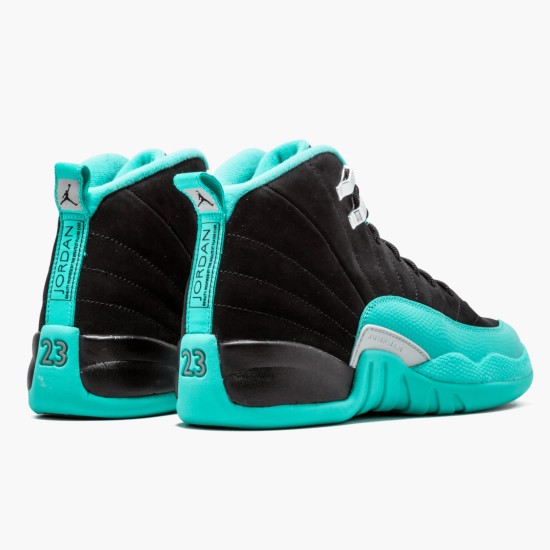 jordan 12 turquoise and black