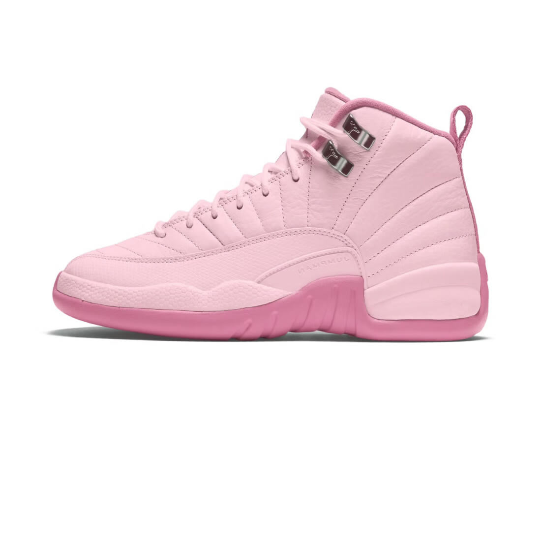 pink retro jordans 12