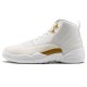 AIR JORDAN 12 RETRO OVO "WHITE / METALLIC GOLD" 873864-102 AIR JORDAN 12 RETRO OVO "WHITE / METALLIC GOLD" 873864-102