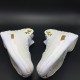AIR JORDAN 12 RETRO OVO "WHITE / METALLIC GOLD" 873864-102 AIR JORDAN 12 RETRO OVO "WHITE / METALLIC GOLD" 873864-102