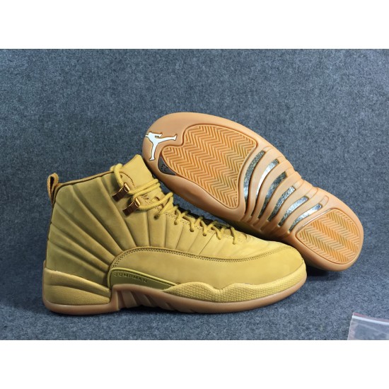 Nike PSNY X AIR JORDAN 12 "WHEAT" AA1233-700 Nike PSNY X AIR JORDAN 12 "WHEAT" AA1233-700
