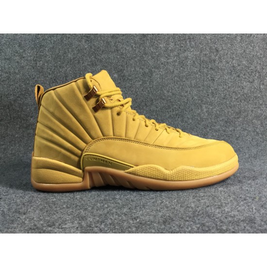 Nike PSNY X AIR JORDAN 12 "WHEAT" AA1233-700 Nike PSNY X AIR JORDAN 12 "WHEAT" AA1233-700