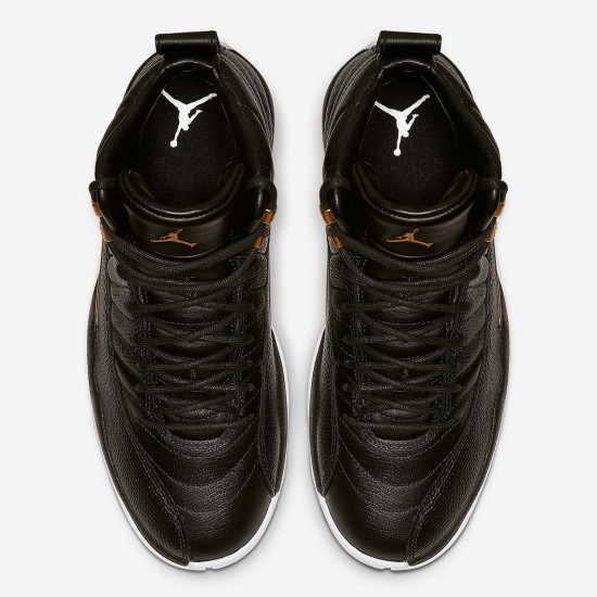 AIR JORDAN 12 WMNS SNAKESKIN MIDNIGHT BLACK WHITE GOLD AO6068-007 AIR JORDAN 12 WMNS SNAKESKIN MIDNIGHT BLACK WHITE GOLD AO6068-007