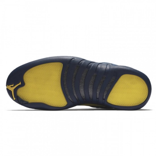 Nike AIR JORDAN 12 "MICHIGAN" BQ3180-407 Nike AIR JORDAN 12 "MICHIGAN" BQ3180-407
