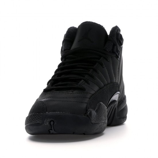 Nike AIR JORDAN 12 "WINTERIZED" TRIPLE BLACK 2018 PRICE BQ6851-001