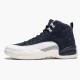 Nike AIR JORDAN 12 "INTERNATIONAL FLIGHT" NEW AJ12 12S NAVY BLUE AND WHITE BV8016-445