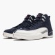 Nike AIR JORDAN 12 "INTERNATIONAL FLIGHT" NEW AJ12 12S NAVY BLUE AND WHITE BV8016-445 Nike AIR JORDAN 12 "INTERNATIONAL FLIGHT" NEW AJ12 12S NAVY BLUE AND WHITE BV8016-445