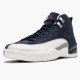 Nike AIR JORDAN 12 "INTERNATIONAL FLIGHT" NEW AJ12 12S NAVY BLUE AND WHITE BV8016-445 Nike AIR JORDAN 12 "INTERNATIONAL FLIGHT" NEW AJ12 12S NAVY BLUE AND WHITE BV8016-445