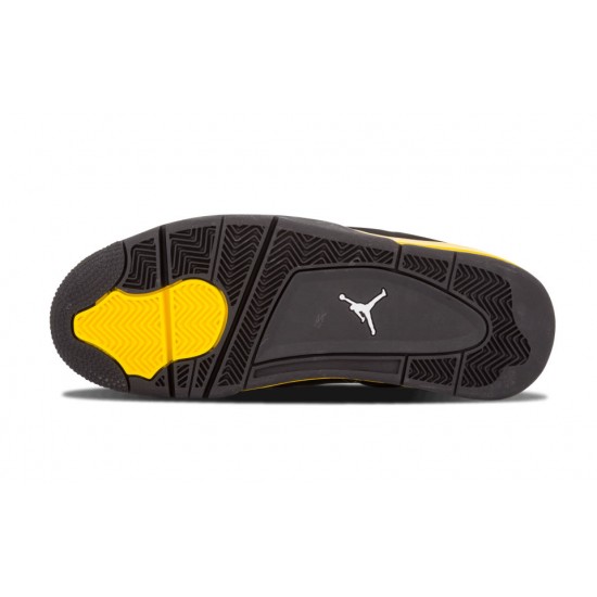 AIR JORDAN 4 RETRO 'THUNDER' 2012 308497-008 AIR JORDAN 4 RETRO 'THUNDER' 2012 308497-008