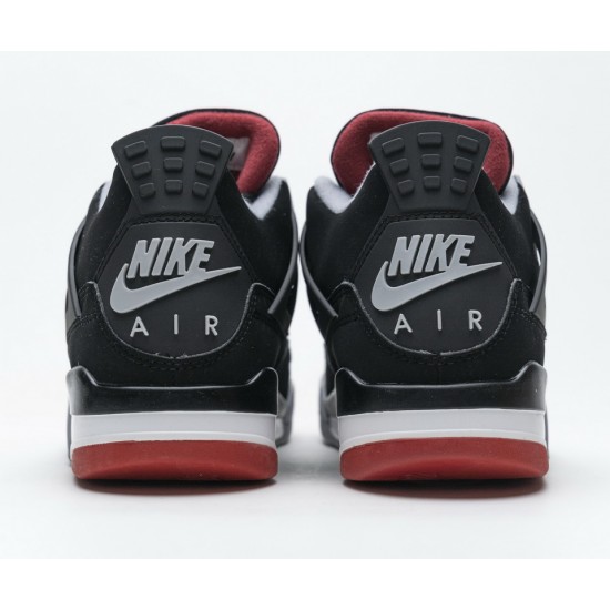 Nike Air Jordan 4 Retro Bred 308497-060 Nike Air Jordan 4 Retro Bred 308497-060