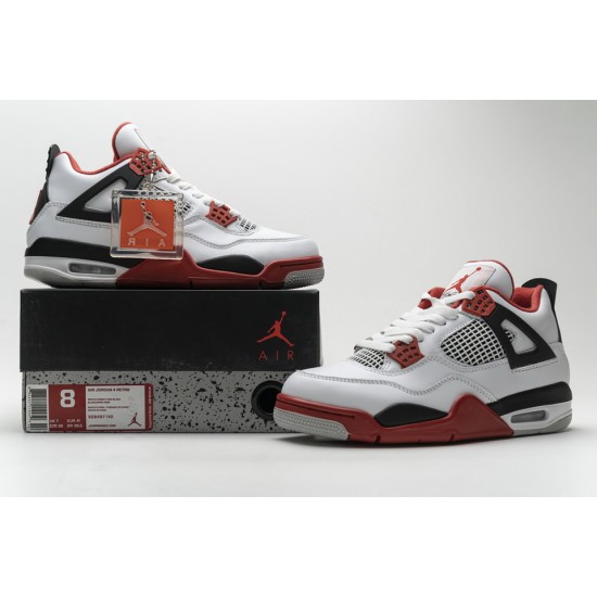 Nike Air Jordan 4 Retro Fire Red 308497-110 Nike Air Jordan 4 Retro Fire Red 308497-110