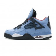 NIKE TRAVIS SCOTT CACTUS JACK X AIR JORDAN 4 "HOUSTON OILERS" 308497-406