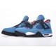 NIKE TRAVIS SCOTT CACTUS JACK X AIR JORDAN 4 "HOUSTON OILERS" 308497-406