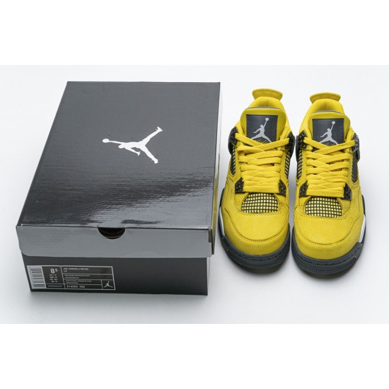 Nike Air Jordan 4 Retro LS Lightning 314254-702 Nike Air Jordan 4 Retro LS Lightning 314254-702