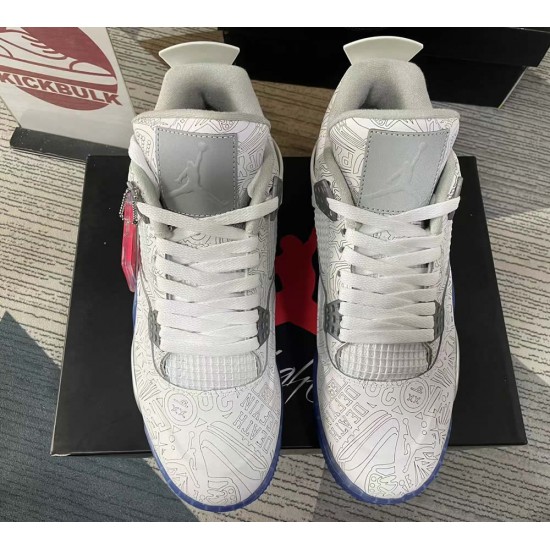 AIR JORDAN 4 RETRO 'LASER' 2015 705333-105 AIR JORDAN 4 RETRO 'LASER' 2015 705333-105