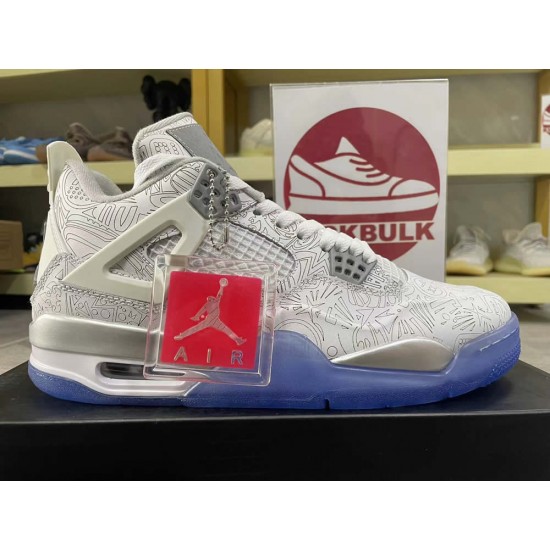 AIR JORDAN 4 RETRO 'LASER' 2015 705333-105 AIR JORDAN 4 RETRO 'LASER' 2015 705333-105
